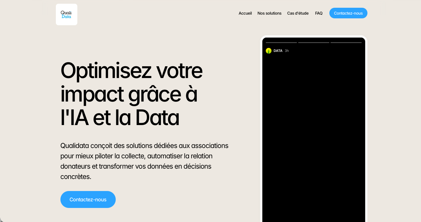 Qualidata — capture